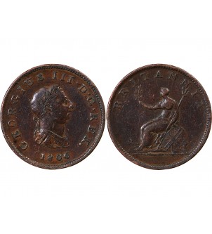 GRANDE-BRETAGNE, GEORGES III - 1/2 PENNY 1806 2