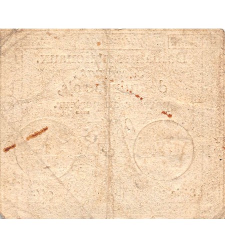 RÉVOLUTION FRANCAISE, ASSIGNAT - 15 SOLS - LOI DU 04/01/1792 - TB+