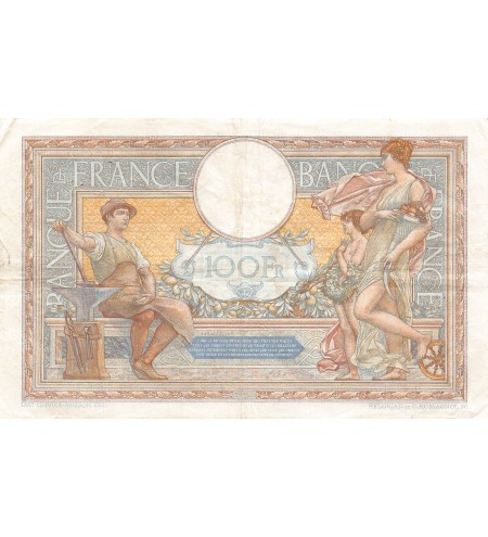 FRANCE, LUC-OLIVIER MERSON - 100 FRANCS 07/02/1935 - TTB