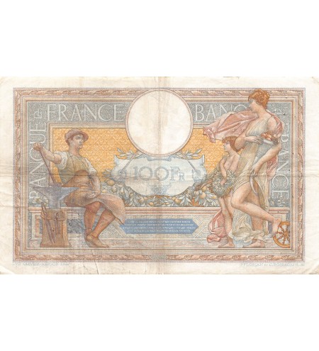 FRANCE, LUC-OLIVIER MERSON - 100 FRANCS 28/03/1935 - TTB