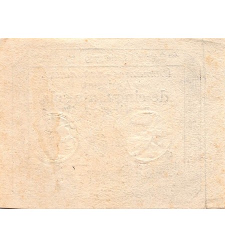 RÉVOLUTION FRANCAISE, ASSIGNAT - 50 SOLS - LOI DU 23/05/1793 - TTB