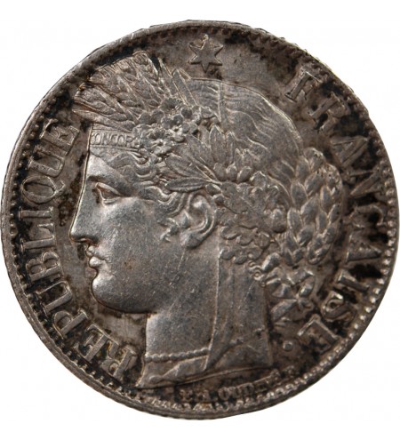 CERES ﻿- 1 FRANC ARGENT 1887 A PARIS