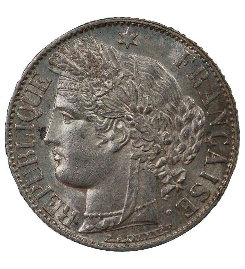CERES ﻿- 1 FRANC ARGENT 1887 A PARIS
