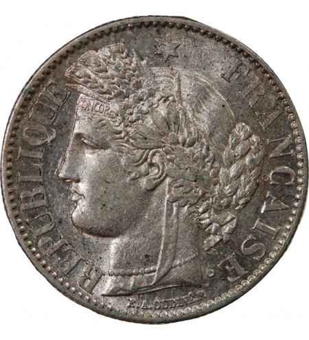 CERES ﻿- 2 FRANCS ARGENT 1887 A PARIS
