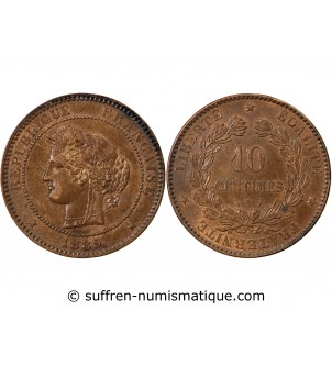 CERES ﻿- 10 CENTIMES 1889 A PARIS﻿