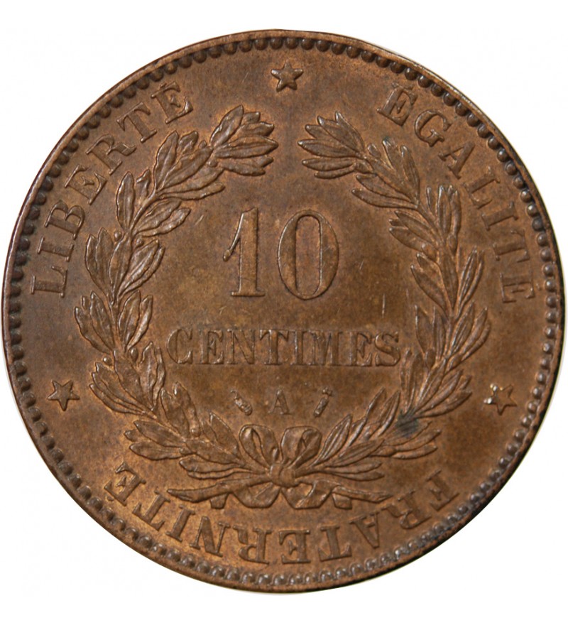 CERES ﻿- 10 CENTIMES 1889 A PARIS﻿