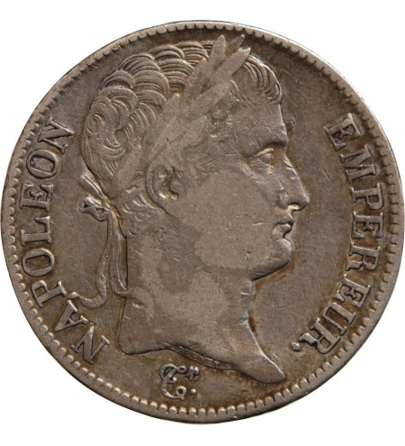 France 5 FRANCS NAPOLEON I  1811 Q PERPIGAN