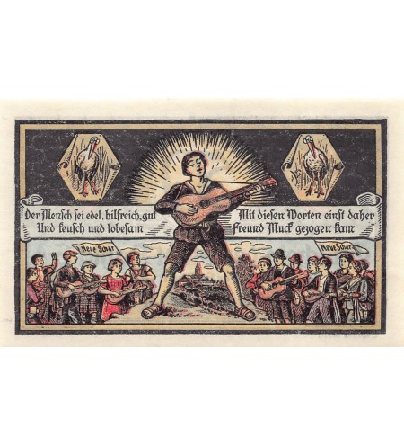 ALLEMAGNE, KAHLA - 50 PFENNIG 1921