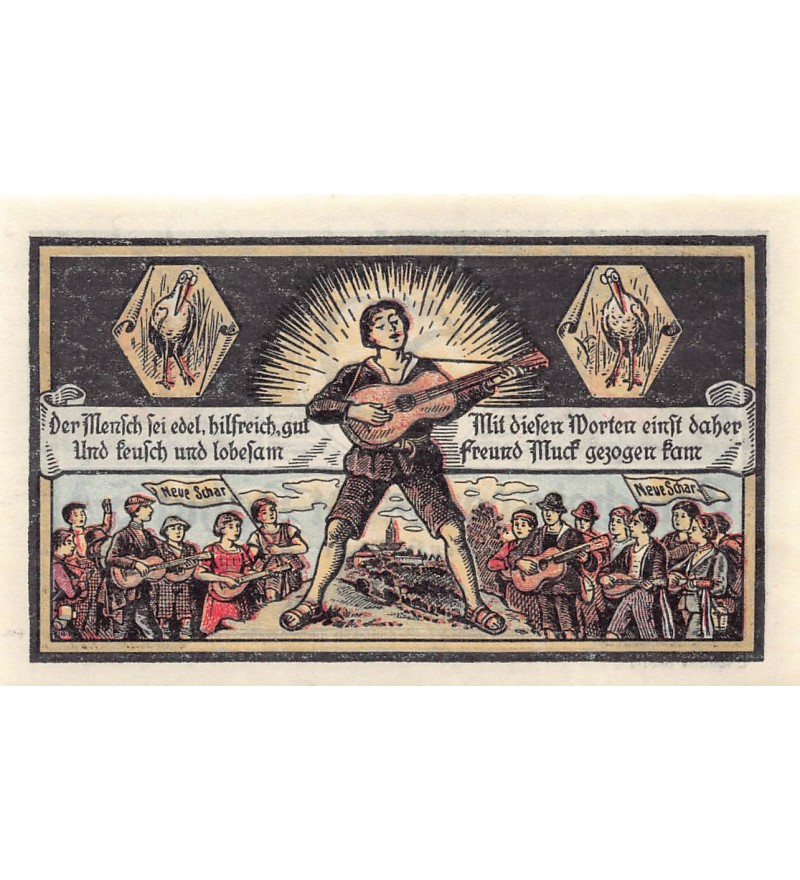 ALLEMAGNE, KAHLA - 50 PFENNIG 1921