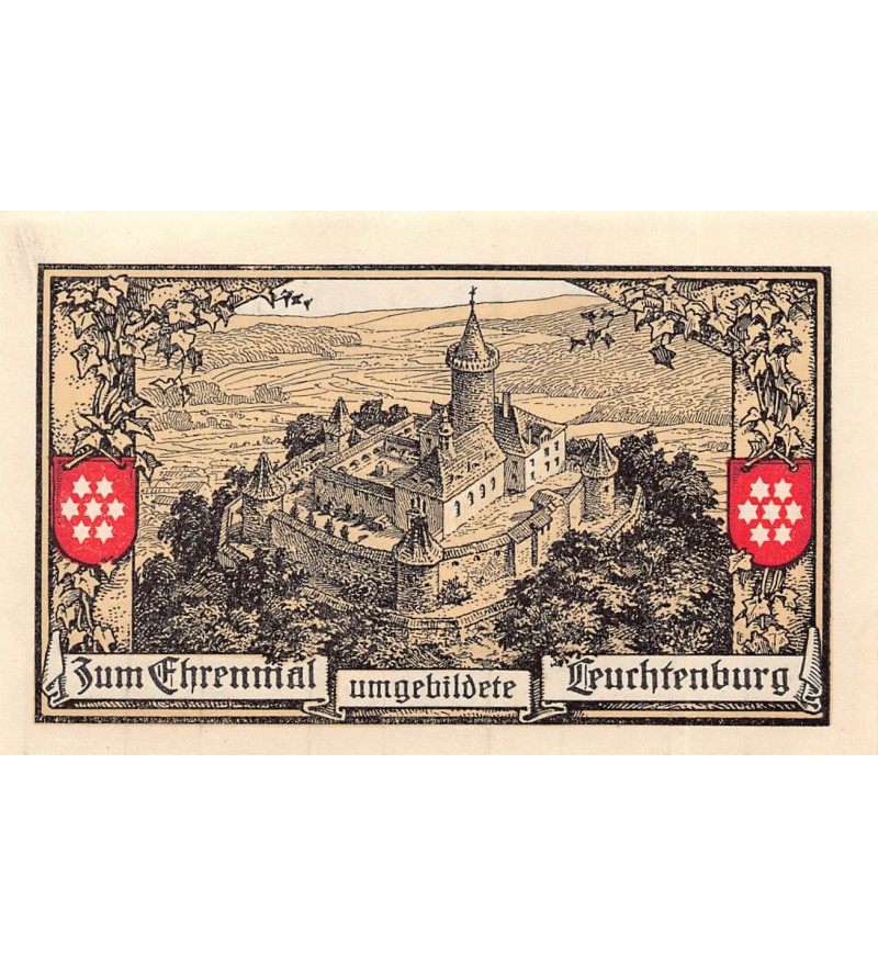 ALLEMAGNE, KAHLA - 75 PFENNIG 1921