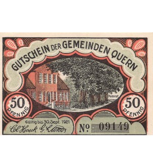ALLEMAGNE, QUERN - 50 PFENNIG 1921