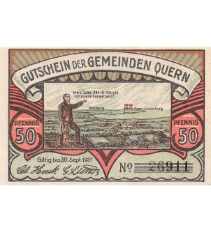 ALLEMAGNE, QUERN - 50 PFENNIG 1921