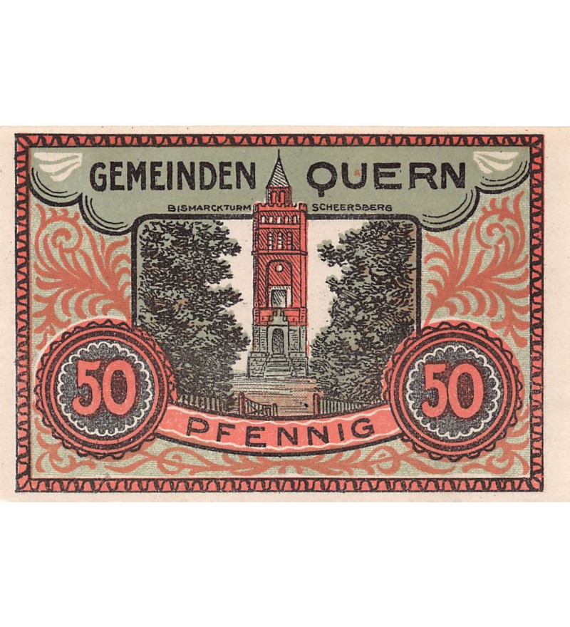 ALLEMAGNE, QUERN - 50 PFENNIG 1921