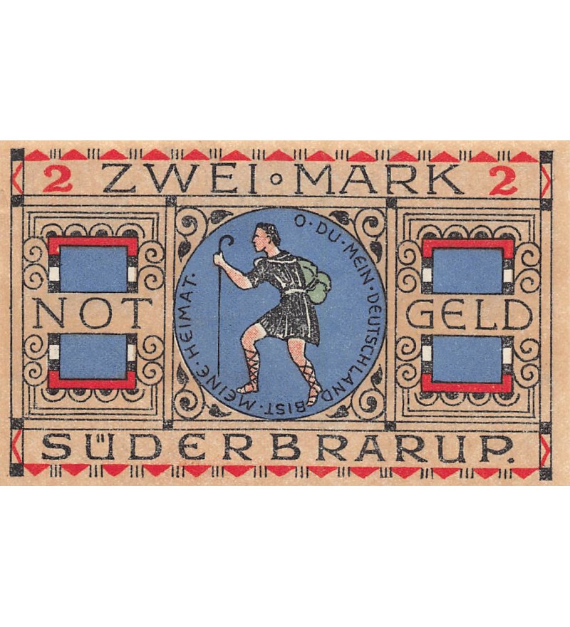 ALLEMAGNE, SUDERBRARUP - 2 MARK 1920