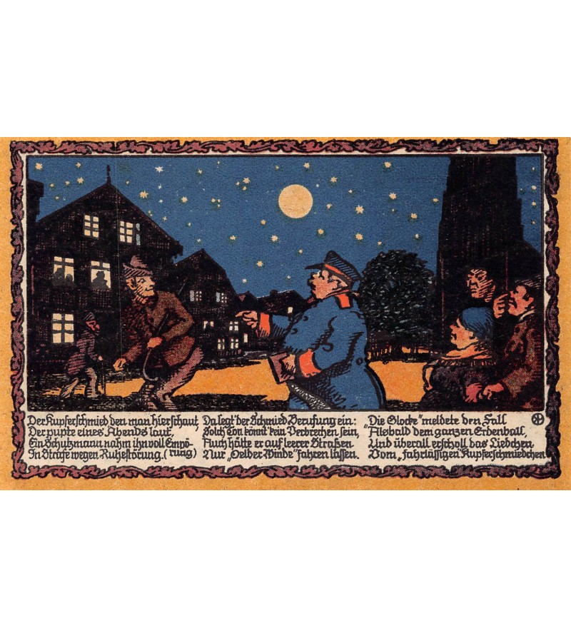 ALLEMAGNE, VELDE - 5 MARK 1921