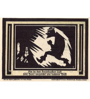 ALLEMAGNE, Auerbach/Vogtland - 75 PFENNIG 1921 2