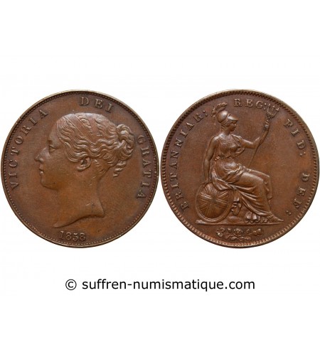 ANGLETERRE - VICTORIA PENNY 1858