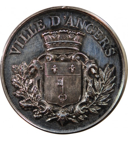 SOCIÉTÉ HIPPIQUE DE MAINE-ET-LOIRE, VILLE D'ANGERS - MÉDAILLE ARGENT