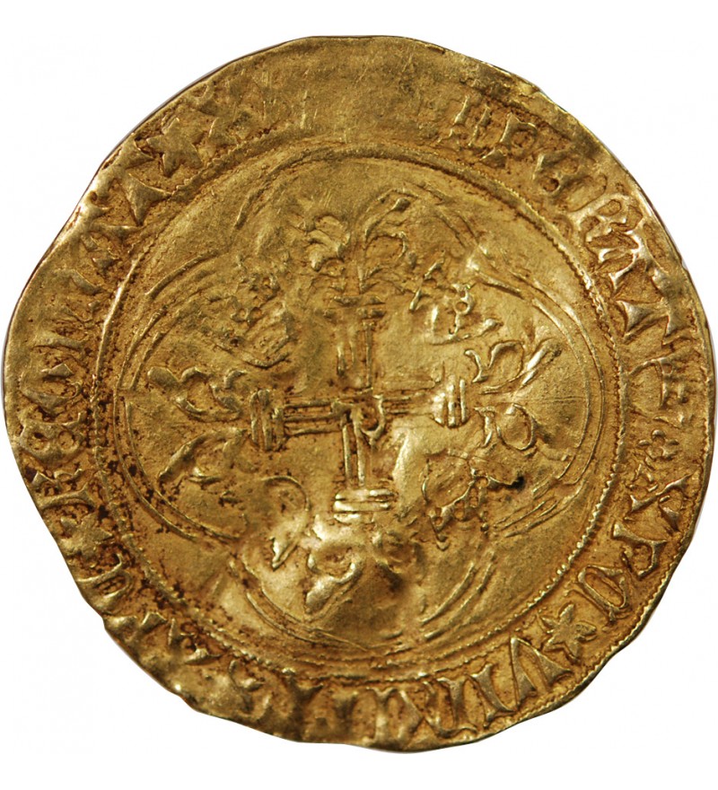 LOUIS XI - ECU D'OR A LA COURONNE 1461 / 1483