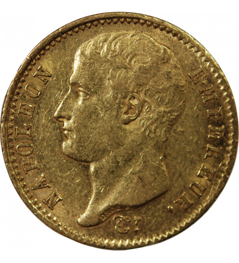 NAPOLEON Ier - 20 FRANCS OR 1807 A PARIS "Type Transitoire"