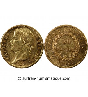 NAPOLEON Ier - 20 FRANCS OR 1811 A PARIS