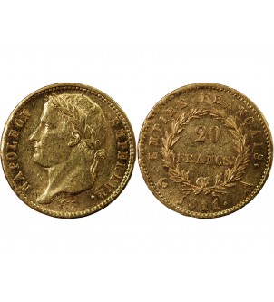 NAPOLEON Ier - 20 FRANCS OR 1811 A PARIS 2