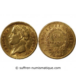 NAPOLEON Ier - 20 FRANCS OR 1811 A PARIS