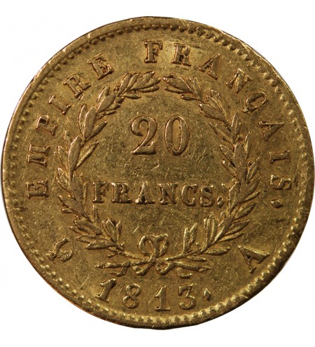 NAPOLEON Ier - 20 FRANCS OR 1812 M TOULOUSE