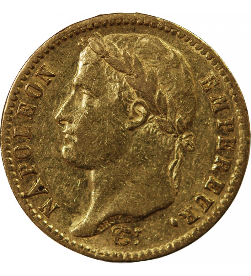 NAPOLEON Ier - 20 FRANCS OR 1812 M TOULOUSE