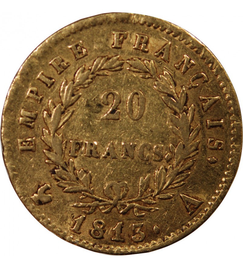 NAPOLEON Ier - 20 FRANCS OR 1812 M TOULOUSE