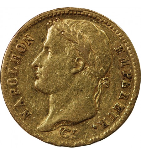 NAPOLEON Ier - 20 FRANCS OR 1812 M TOULOUSE