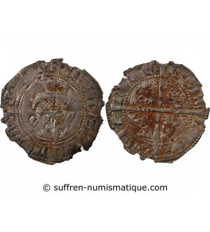 CHARLES VII - BLANC DIT "FLORETTE" 1422 / 1461 POITIERS