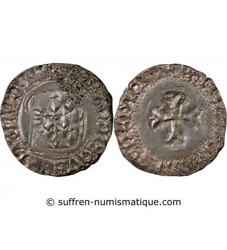 DUCHÉ DE BRETAGNE, FRANÇOIS Ier ET II - BLANC A LA TARGE 1442 / 1488