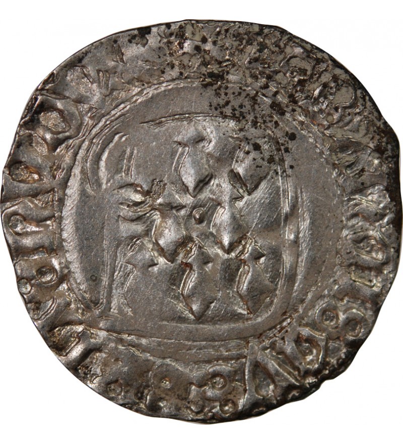 DUCHÉ DE BRETAGNE, FRANÇOIS Ier ET II - BLANC A LA TARGE 1442 / 1488