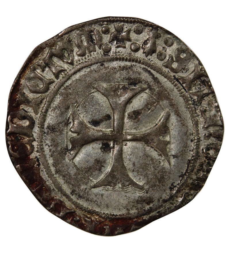 DUCHÉ DE BRETAGNE, FRANÇOIS Ier ET II - BLANC A LA TARGE 1442 / 1488