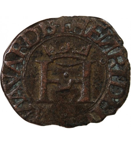 ROYAUME DE NAVARRE, HENRI D'ALBRET – LIARD 1516 / 1555