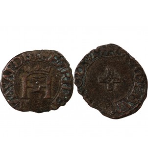 ROYAUME DE NAVARRE, HENRI D'ALBRET – LIARD 1516 / 1555 2