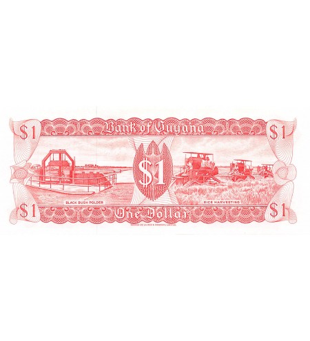 GUYANA - 1 DOLLAR 1989 - NEUF