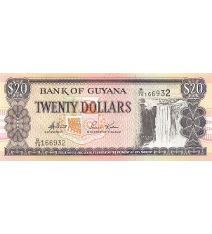 GUYANA - 20 DOLLARS 1996 - P.NEUF 2