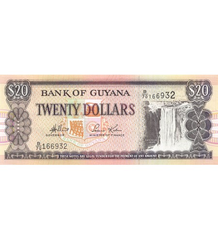 GUYANA - 20 DOLLARS 1996 - P.NEUF