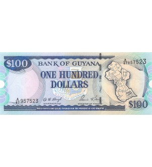 GUYANA - 100 DOLLARS 1999 -...