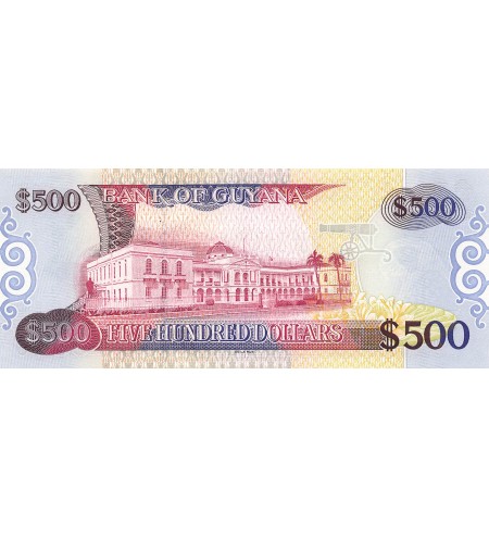 GUYANA - 500 DOLLARS 2002 - NEUF