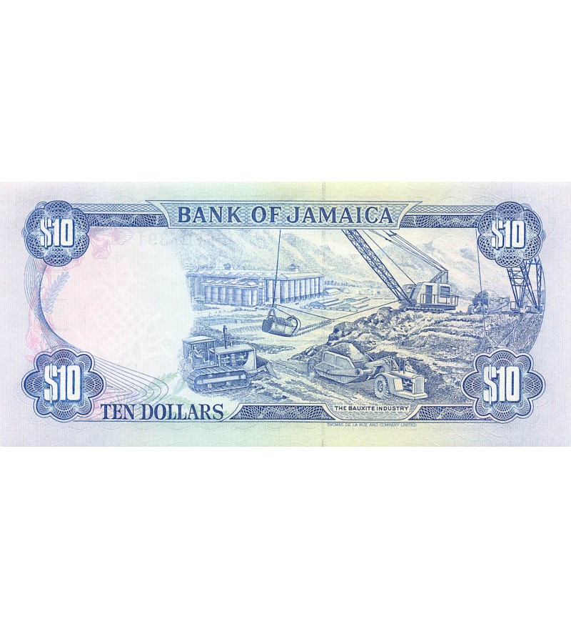 JAMAIQUE, GEORGE WILLIAM GORDON - 10 DOLLARS 1991 - P.NEUF