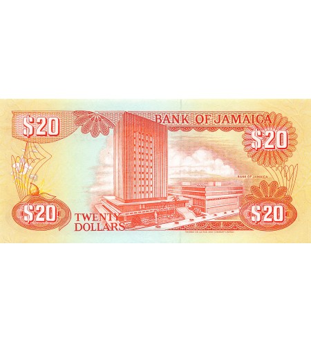JAMAIQUE, NOEL NETHERSOLE - 20 DOLLARS 1995 - P.NEUF