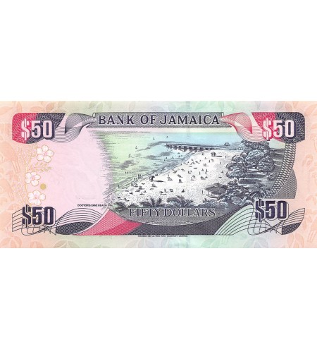 JAMAIQUE, SAMUEL SHARPE - 50 DOLLARS 2000 - P.NEUF