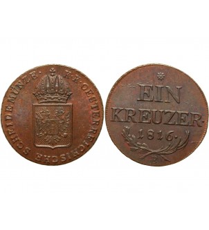 AUTRICHE - FRANCOIS Ier 1 KREUZER 1816 B 2