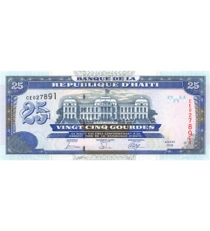 HAITI - 25 GOURDES 2006 - P.NEUF 2