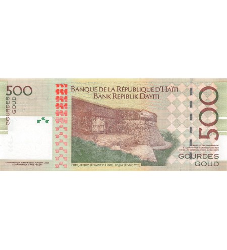 HAITI, ALEXANDRE PETION - 500 GOURDES 2004 - P.NEUF