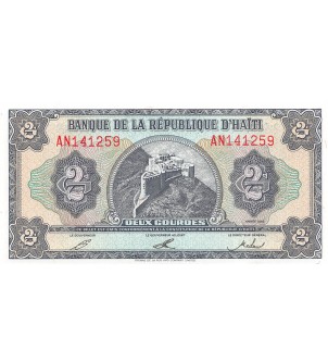 HAITI - 2 GOURDES 1992 - NEUF