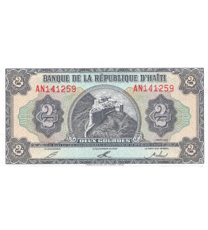 HAITI - 2 GOURDES 1992 - NEUF 2